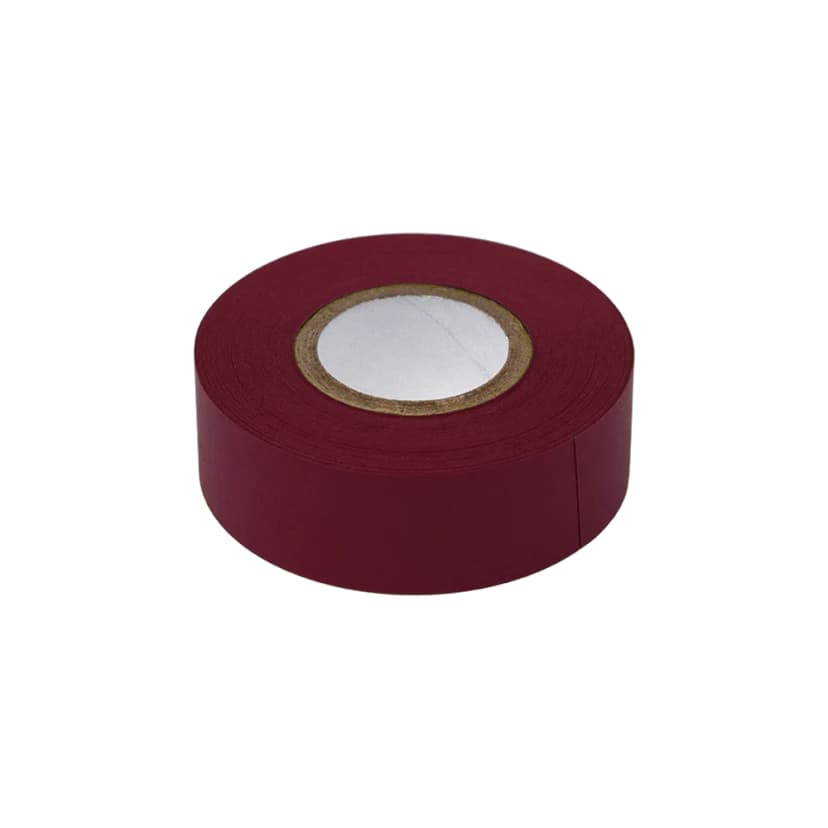 Labeling Tape, 3/4" x 500" per Roll, 4 Rolls/Box, Maroon