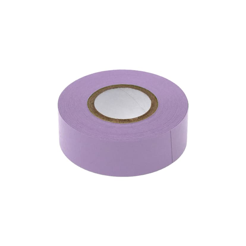 Labeling Tape, 3/4" x 500" per Roll, 4 Rolls/Box, Violet