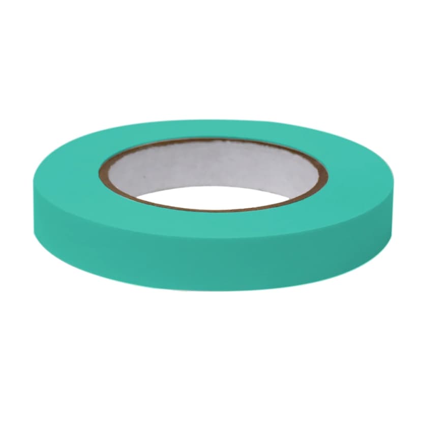 Labeling Tape, 3/4" x 60yd per Roll, 4 Rolls/Case, Aqua