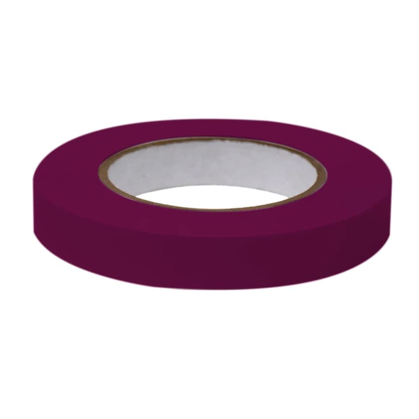 Labeling Tape, 3/4" x 60yd per Roll, 4 Rolls/Case, Maroon