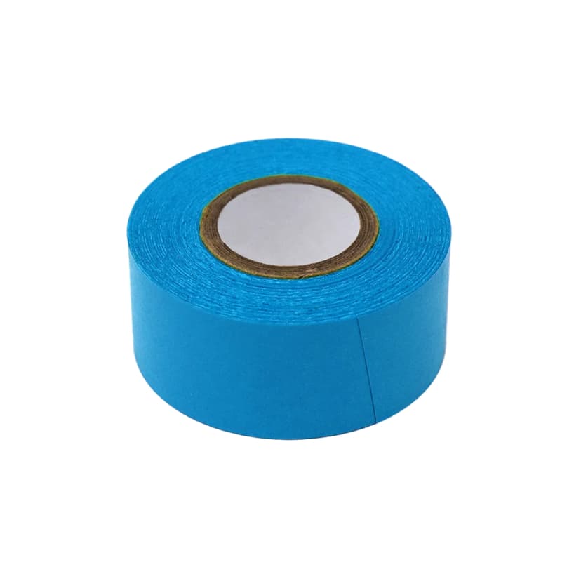 Labeling Tape, 1" x 500" per Roll, 3 Rolls/Box, Blue