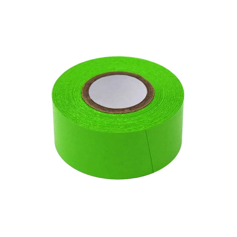 Labeling Tape, 1" x 500" per Roll, 3 Rolls/Box, Green