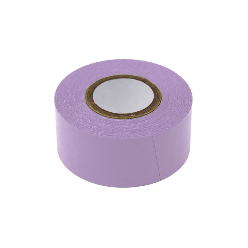 Labeling Tape, 1" x 500" per Roll, 3 Rolls/Box, Violet
