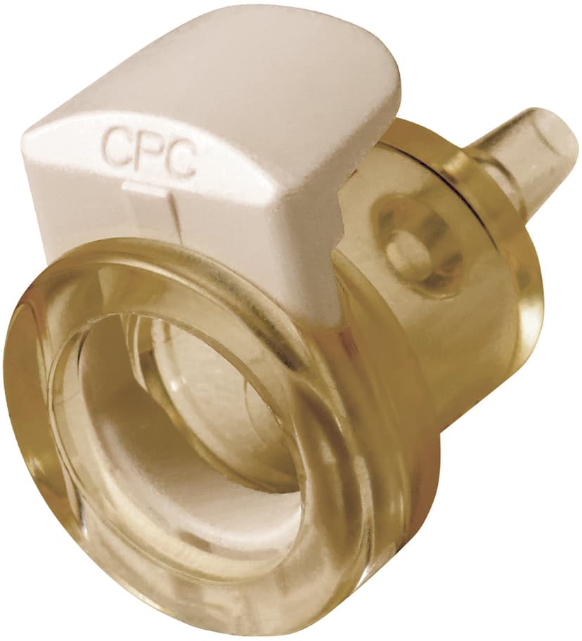 CPC MPC Connector Coupling Body (Female) MPC17002T39 - MPC to 1/8" HB, Non-Valved, Polysulfone (PS), Class VI, 5/PK