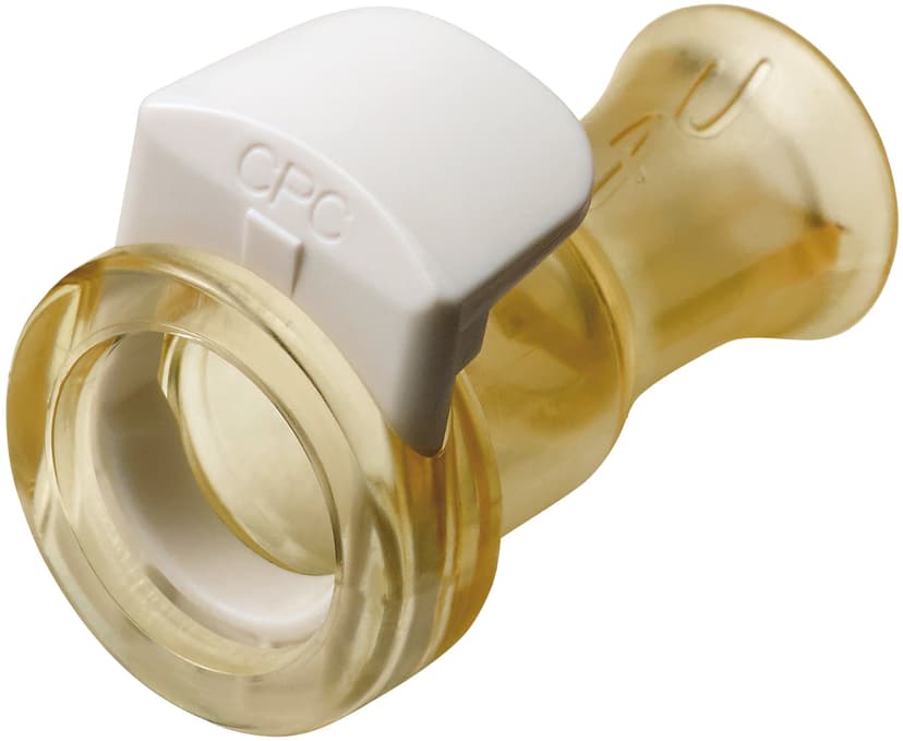 CPC MPC Connector Coupling Body (Female) MPC32039 - MPC to End Cap, Polysulfone (PS), Class VI, 5/PK
