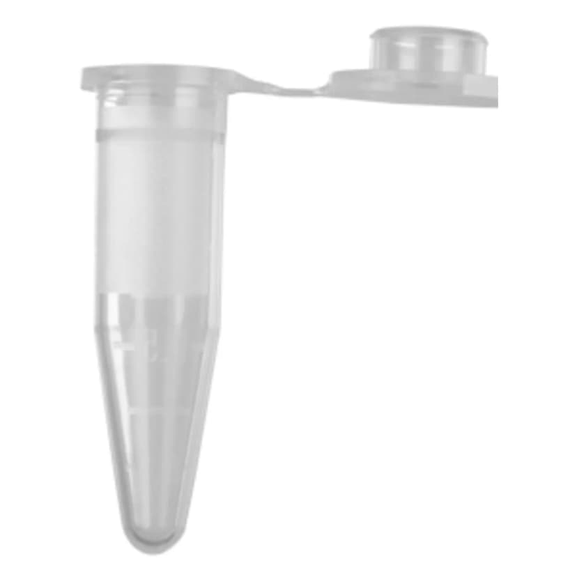Axygen 2.0mL Conical Screw Cap Microcentrifuge Tube and Cap, with O-rings, Polypropylene, Assorted Color Cap, Sterile, 50 Tubes/Bag, 10 Bags/Unit, 8 Units/Case.