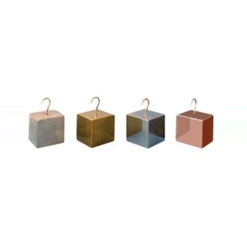 DENSITY BLOCKS, HOOKED SET OF 4
