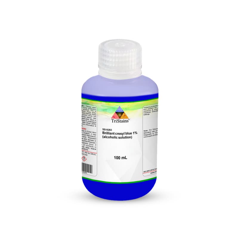 Brilliant Cresyl Blue (Alcoholic Solution) - 100mL