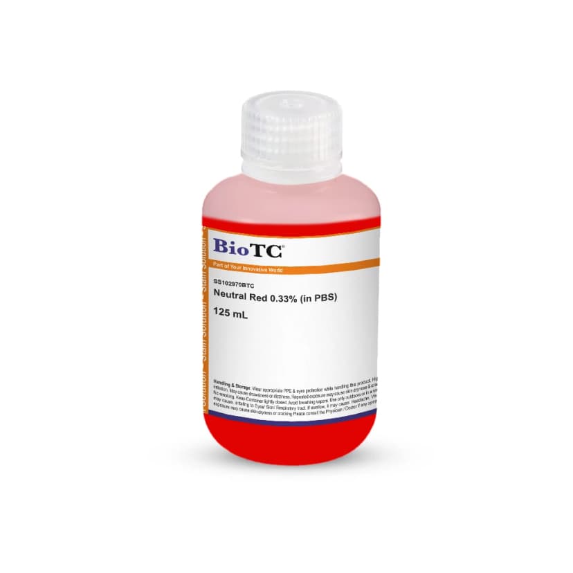 Neutral Red 0.33% (in PBS) - 100mL
