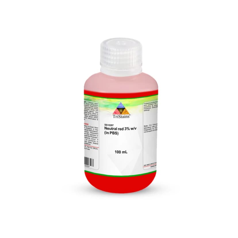 Neutral Red 0.33% (in PBS) - 100mL