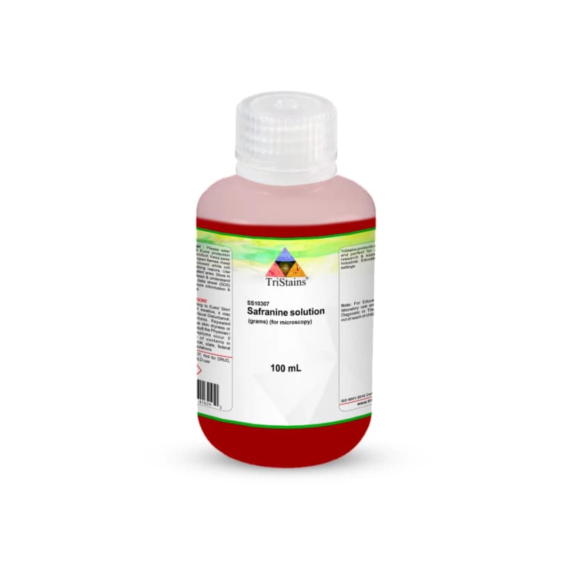 Safranine Solution - 100mL