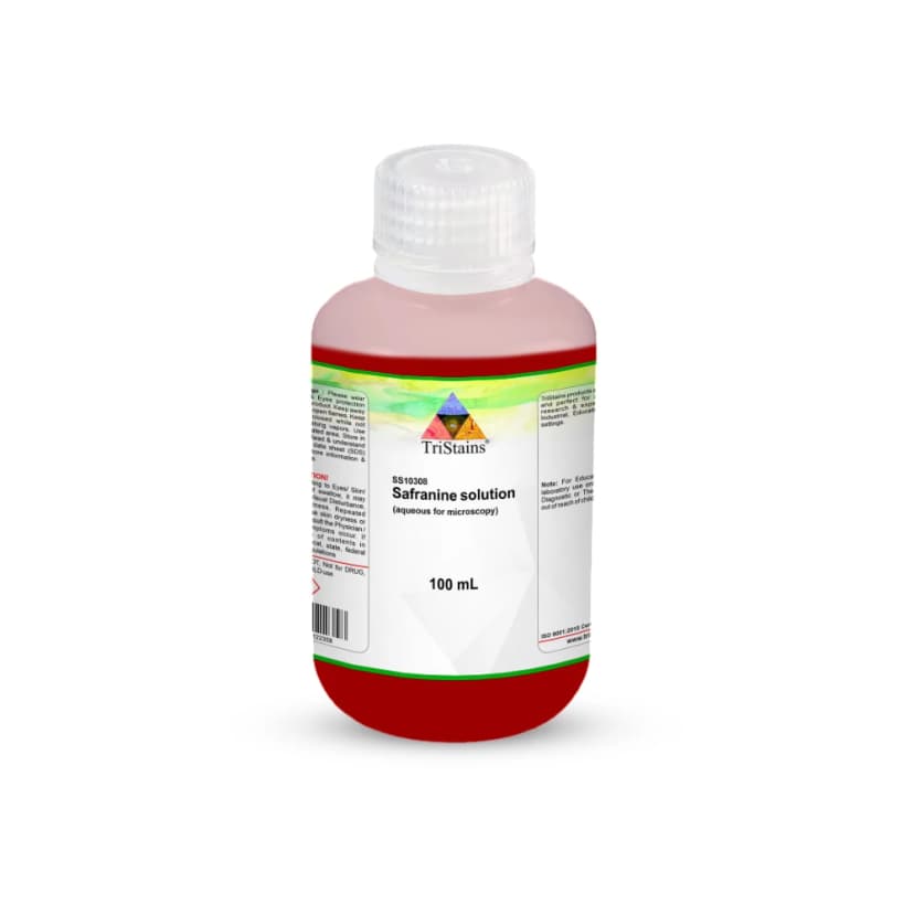 Safranine Solution - 100mL