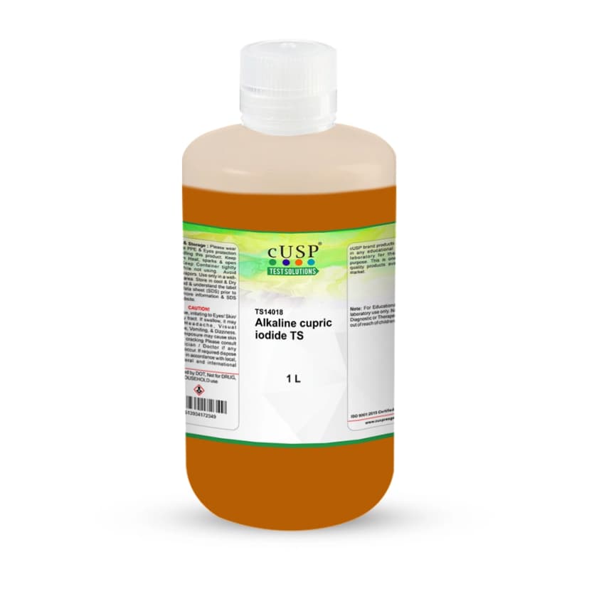 Alkaline Cupric Iodide TS - 1000mL