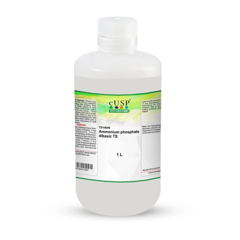 Ammonium Phosphate, Dibasic, TS - 1000mL