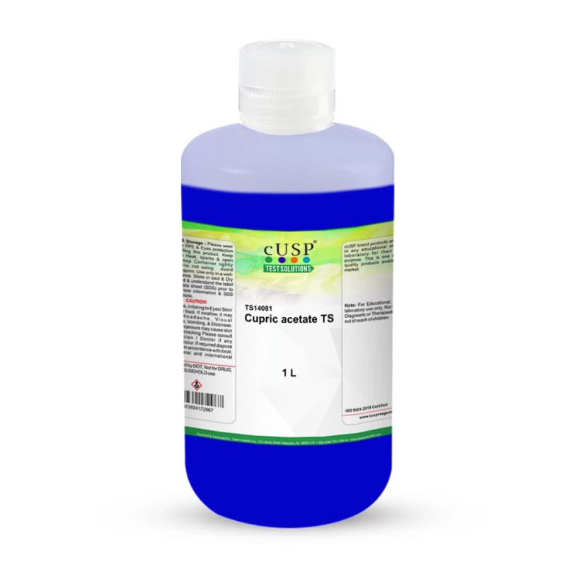 Cupric Acetate TS - 1000mL