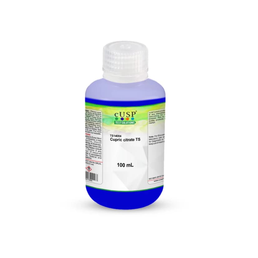 Cupric Citrate TS (Barfoed's Reagent) - 100mL