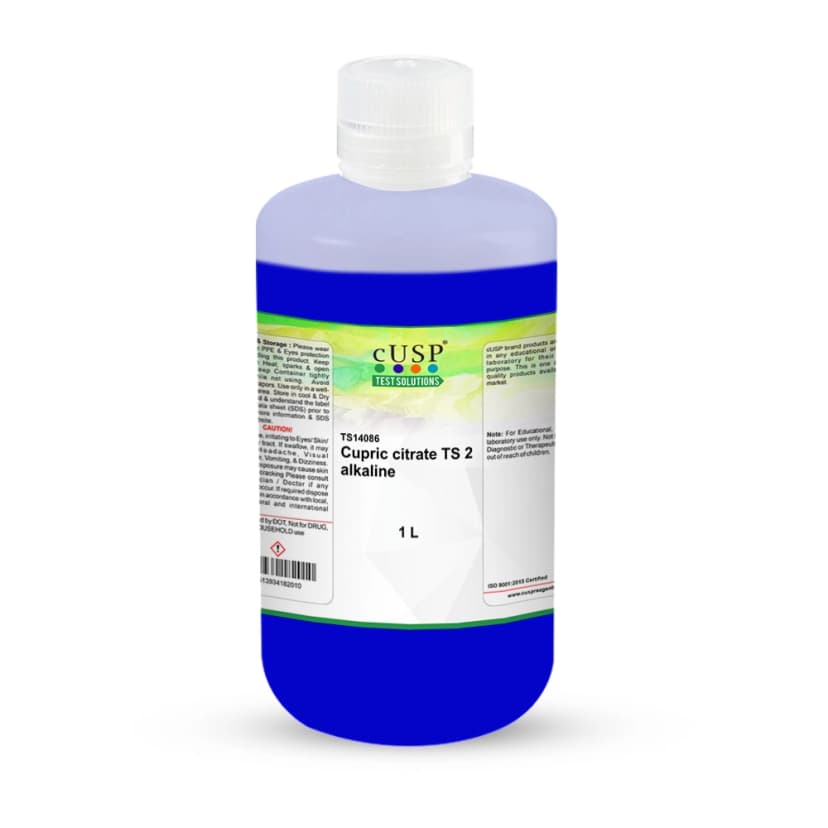 Cupric Citrate TS 2, Alkaline - 1000mL