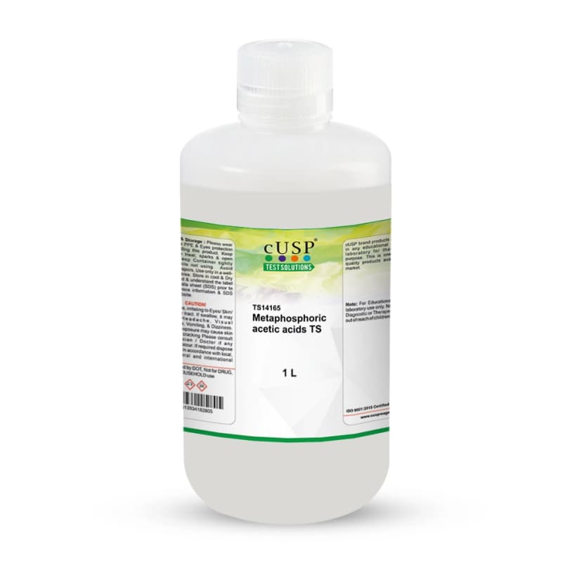 Metaphosphoric-Acetic Acids TS - 1000mL