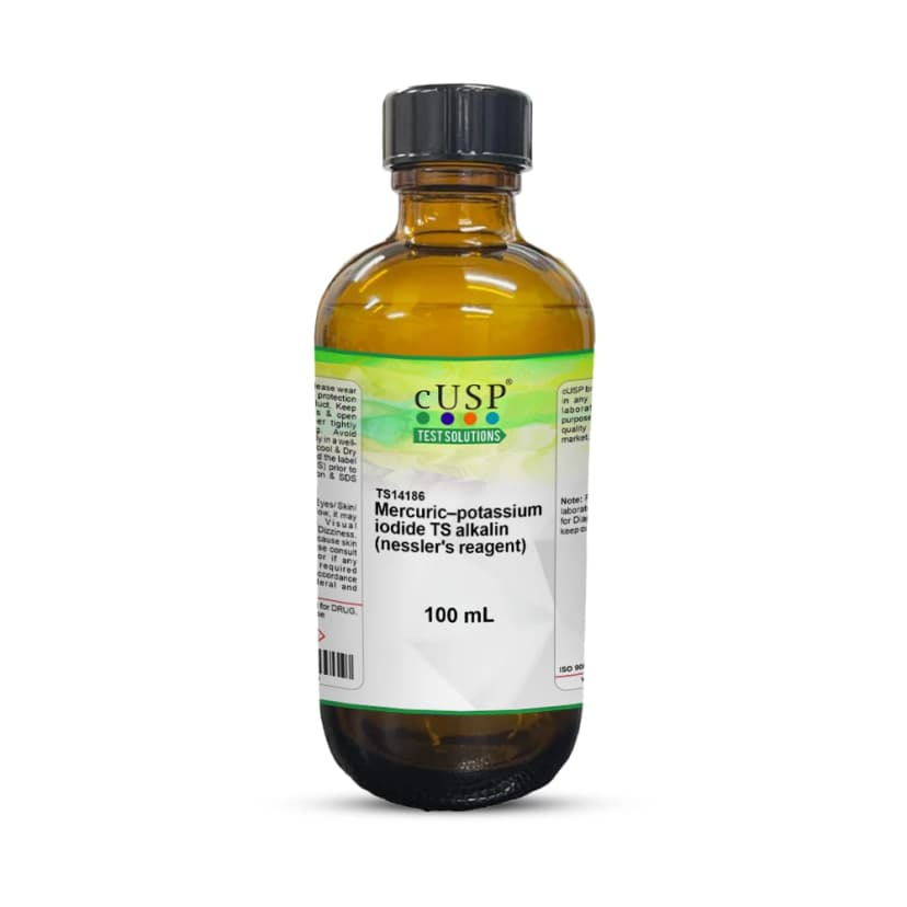 Mercuric-Potassium Iodide TS, Alkaline (Nessler’s Reagent) - 100mL