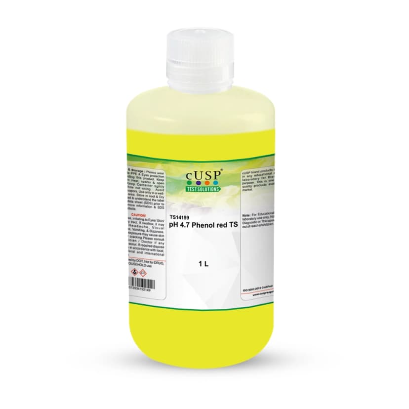 pH 4.7 Phenol Red TS - 1000mL