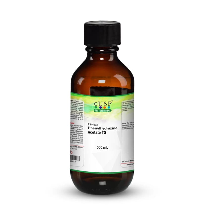 Phenylhydrazine Acetate TS - 500mL