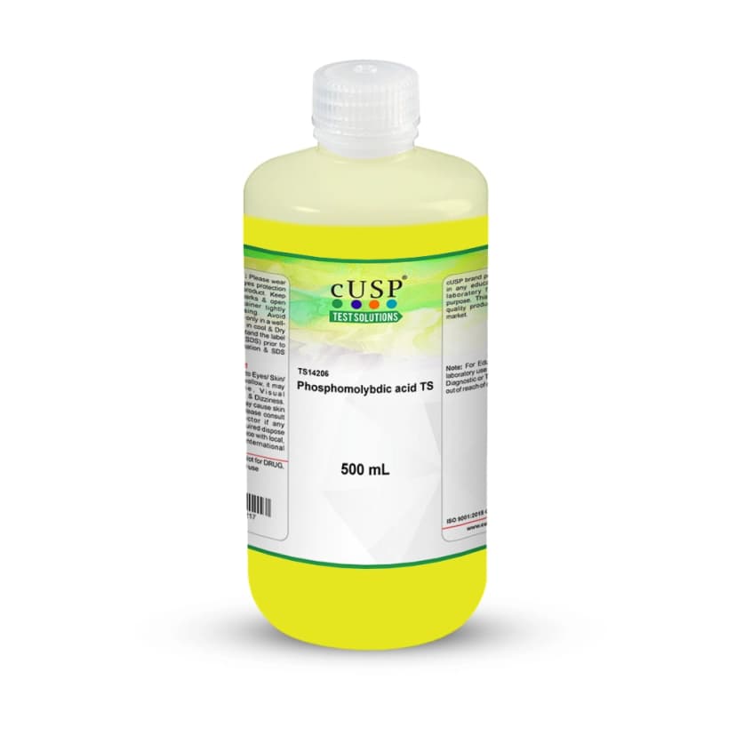 Phosphomolybdic Acid TS - 500mL
