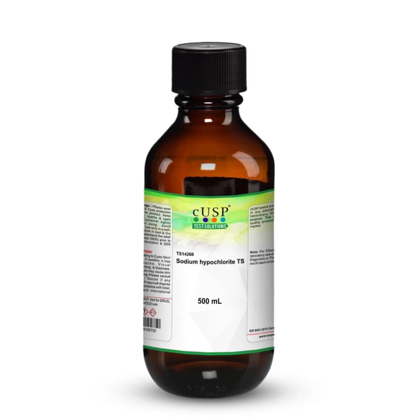 Sodium Hypochlorite TS - 500mL
