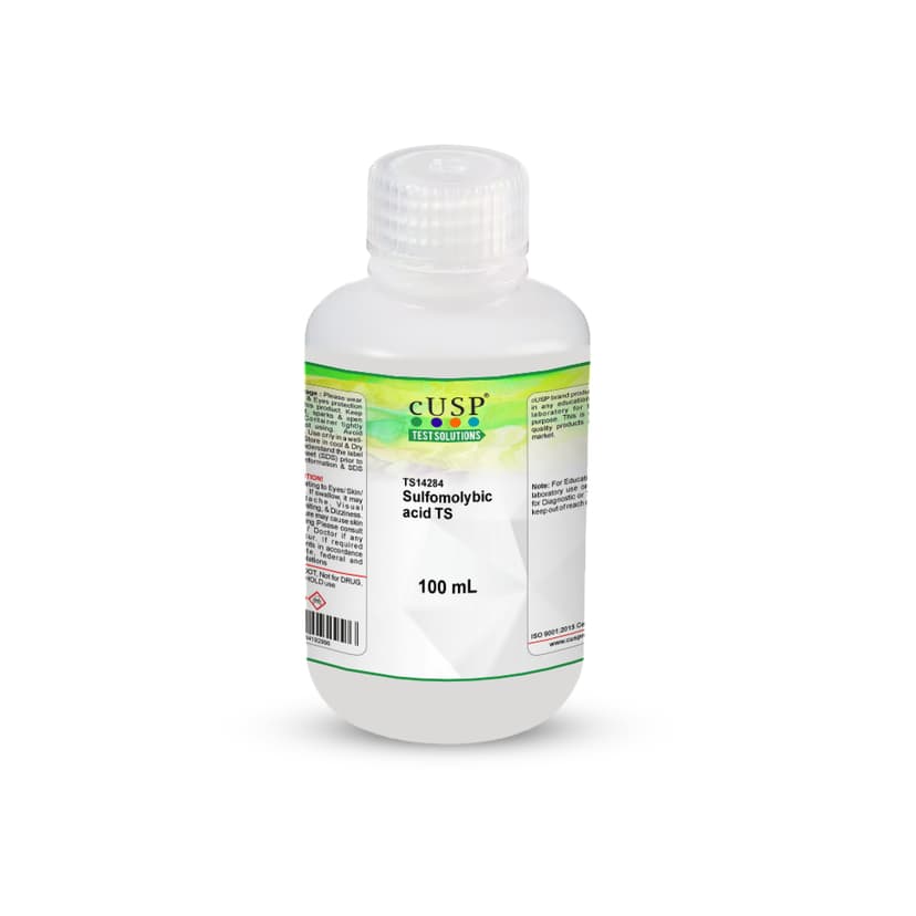 Sulfomolybdic Acid TS - 100mL