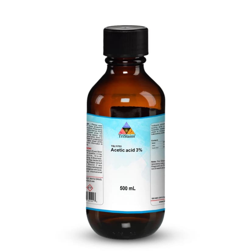 Acetic Acid, 3% - 500mL