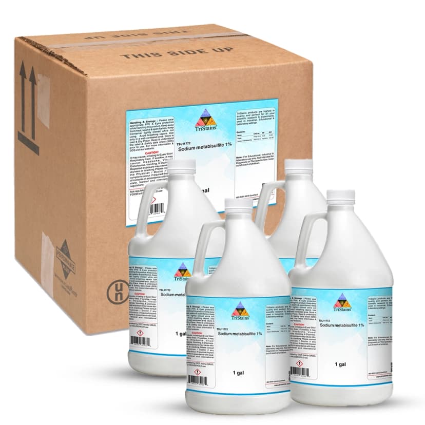 Sodium Metabisulfite, 1% - 4X1gal