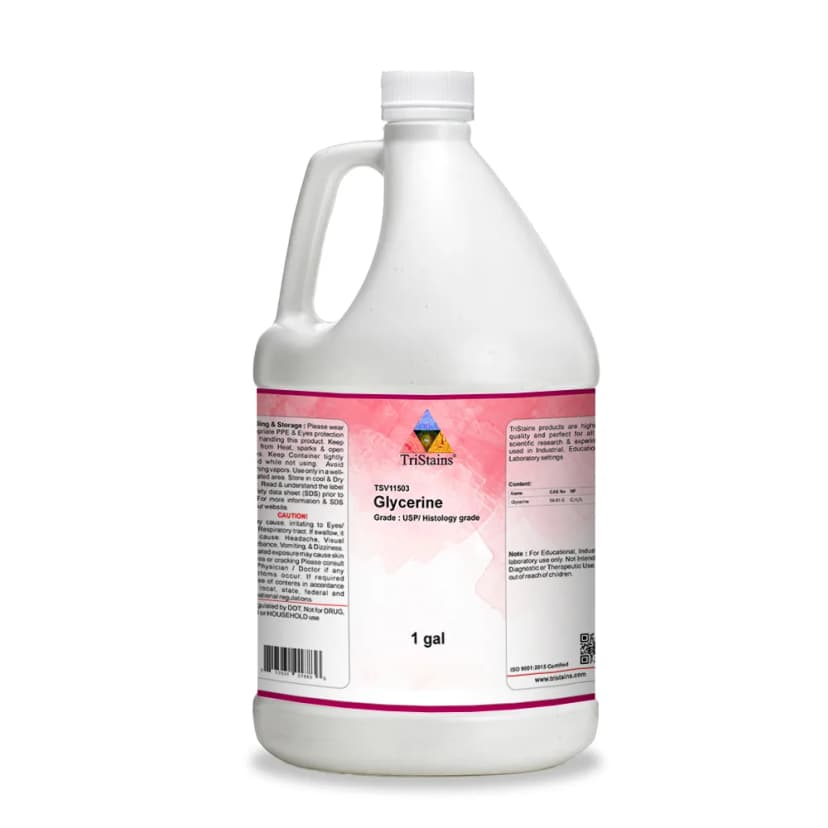 Glycerine 99% USP/ Histology grade - 4X1gal
