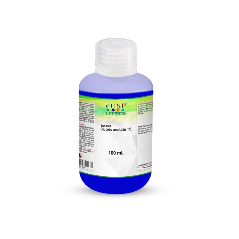 Cupric Acetate TS - 100mL