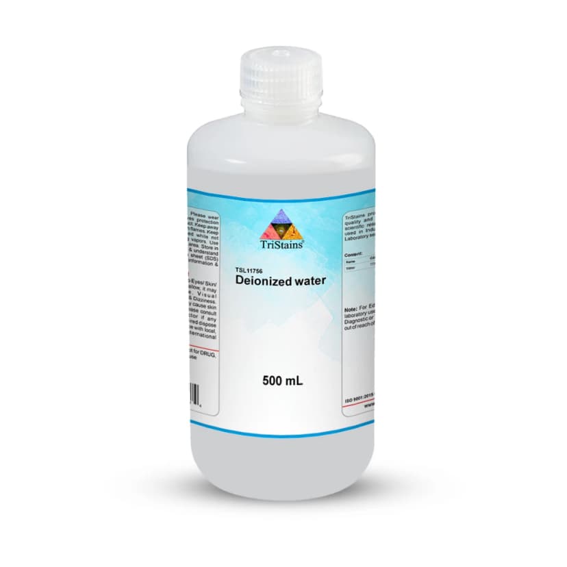 Deionized Water - 500mL