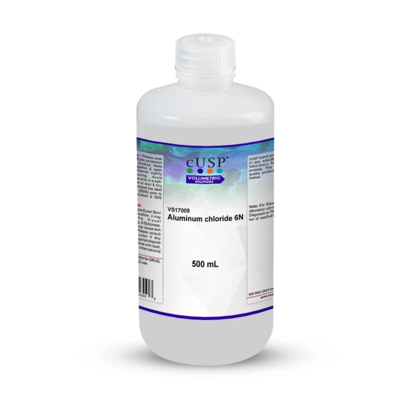 Aluminum Chloride 6N - 500mL