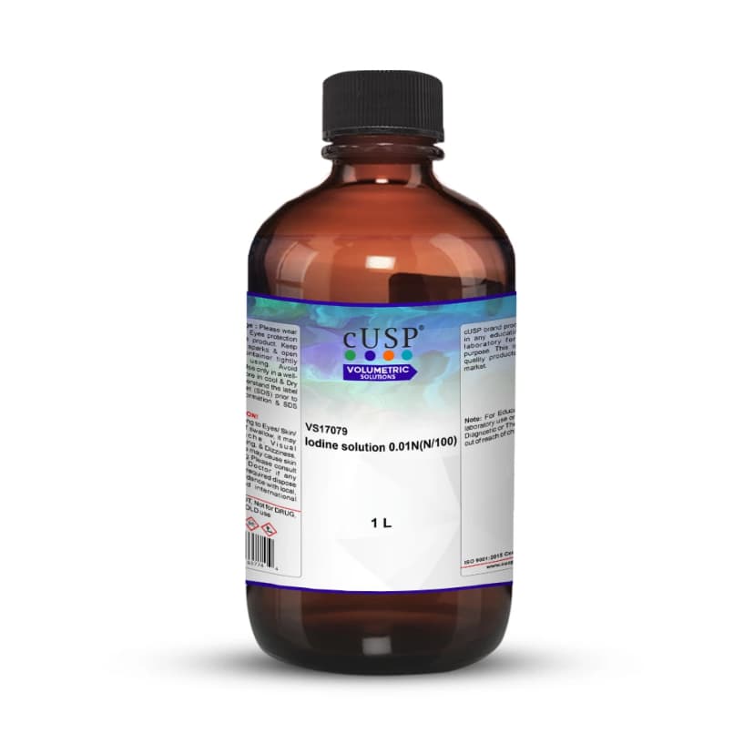 Iodine Solution 0.010N (N/100) - 1L