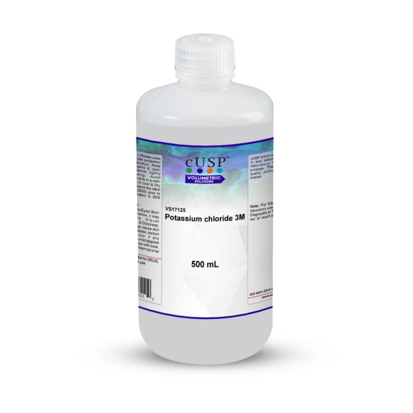 Potassium Chloride 3M - 500mL