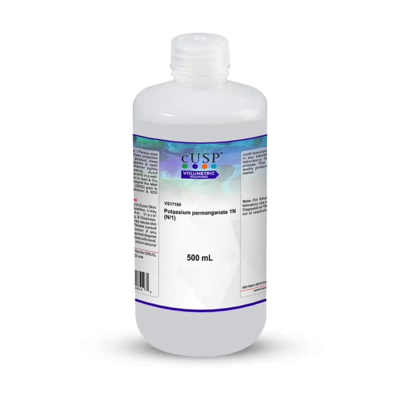 Potassium Permanganate 1N (N/1) - 500mL
