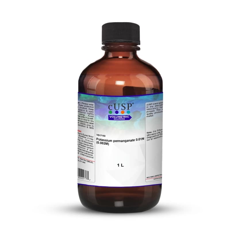 Potassium Permanganate 0.010N (0.002M) - 1L