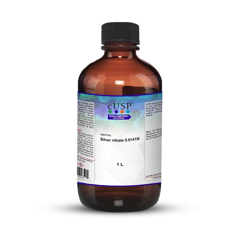 Silver Nitrate 0.0141N - 1L