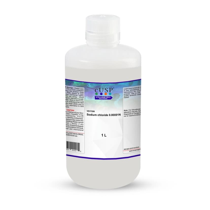 Sodium Chloride 0.00001N - 1L