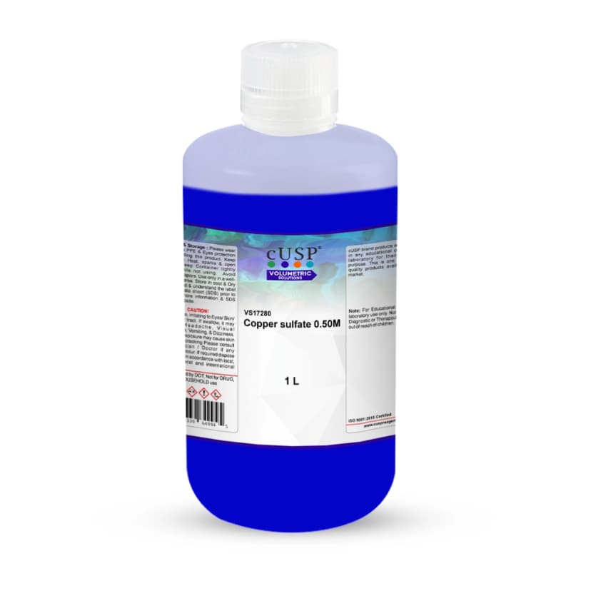 Copper Sulfate 0.50M - 1L