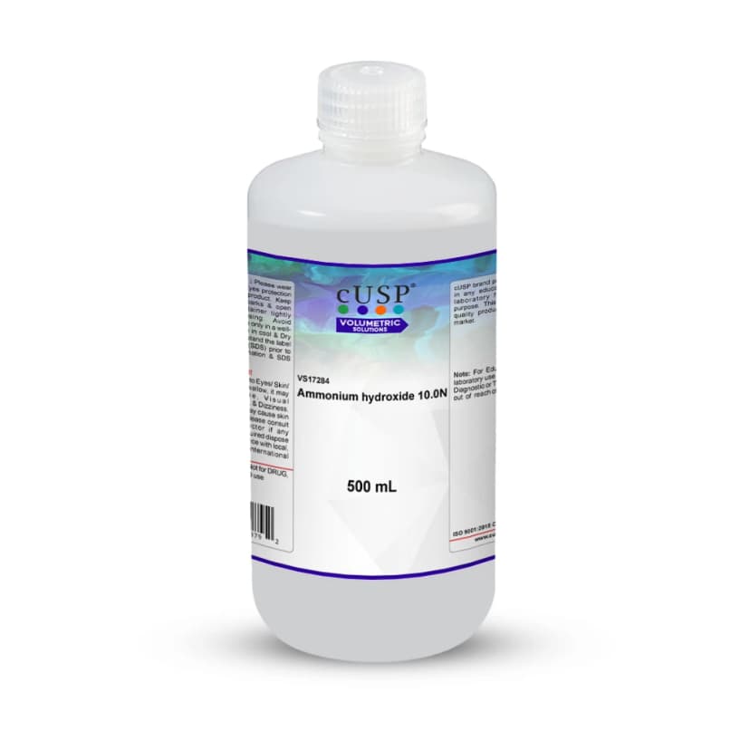Ammonium hydroxide 10.0N - 500mL