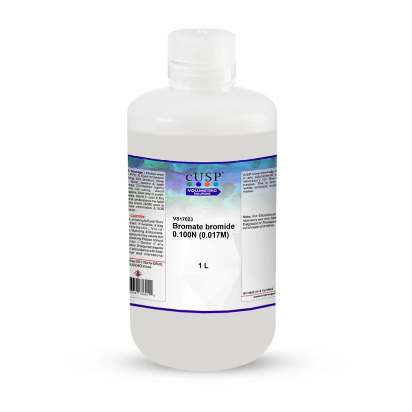 Bromate Bromide 0.100N (0.017M) - 1L