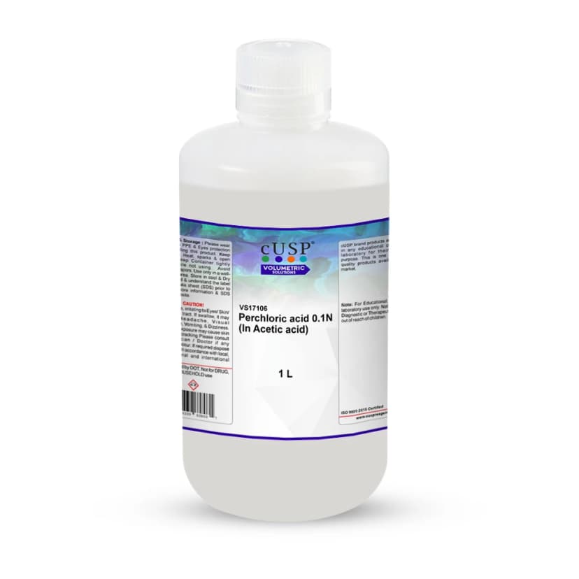 Perchloric Acid 0.100N in Acetic Acid - 1L