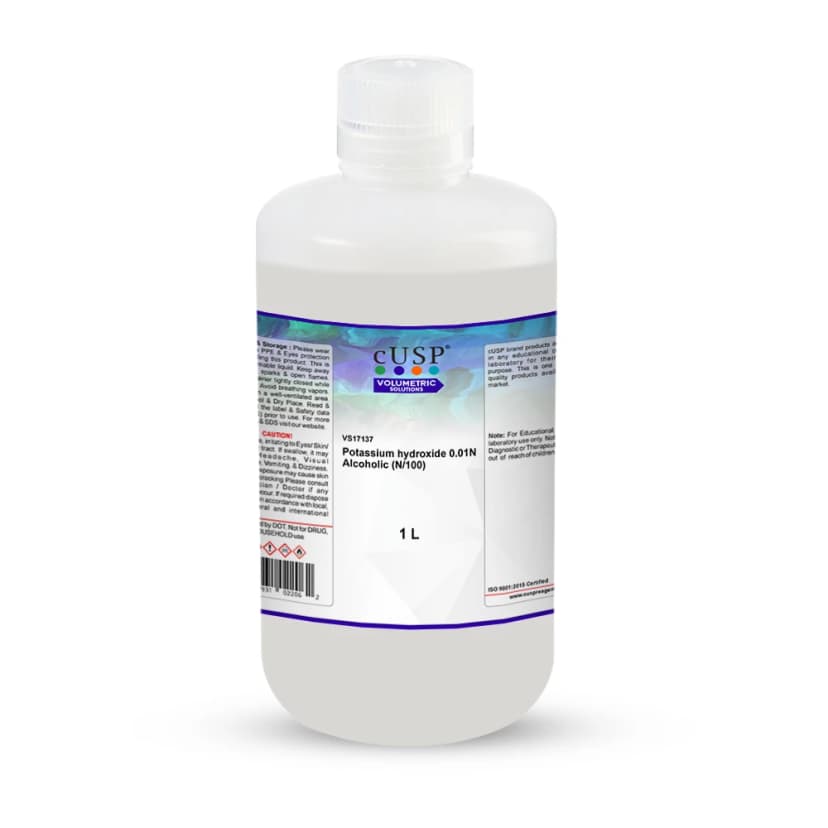 Potassium Hydroxide 0.010N (N/100) Alcoholic - 1L