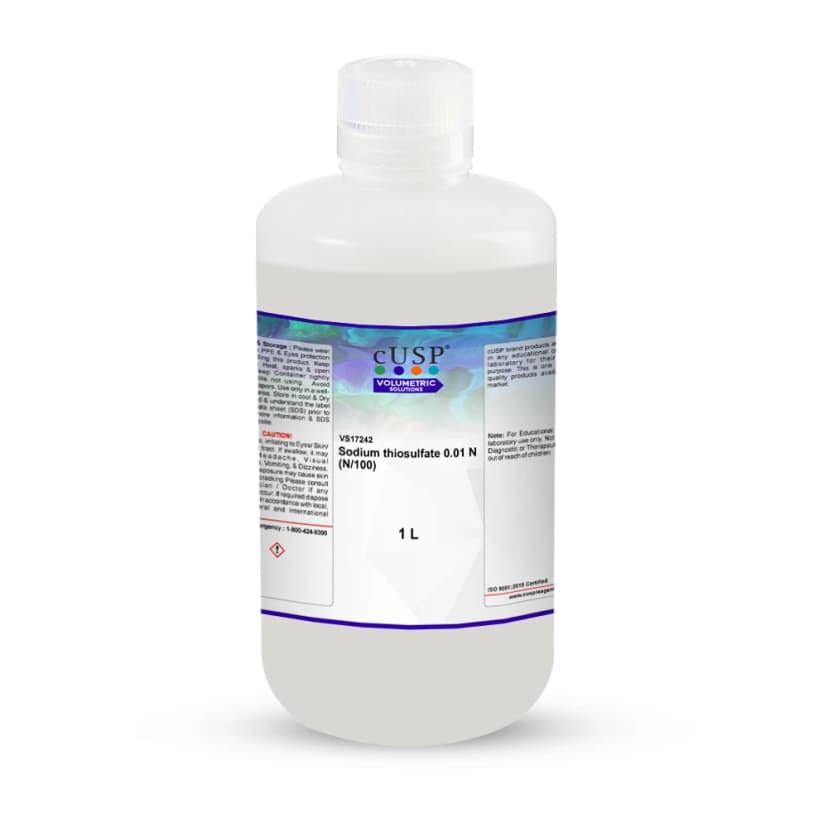 Sodium Thiosulfate 0.010N (N/100) - 1L