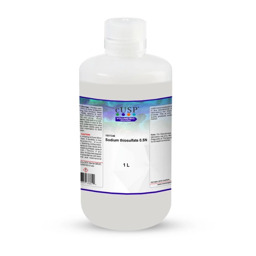 Sodium Thiosulfate 0.500N - 1L