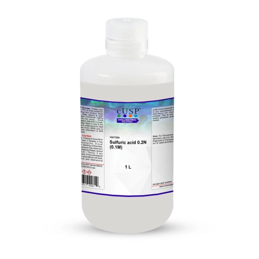 Sulfuric Acid 0.200N (0.1M) - 1L