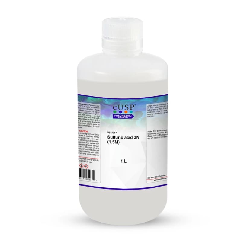 Sulfuric Acid 3N (1.5M) - 1L