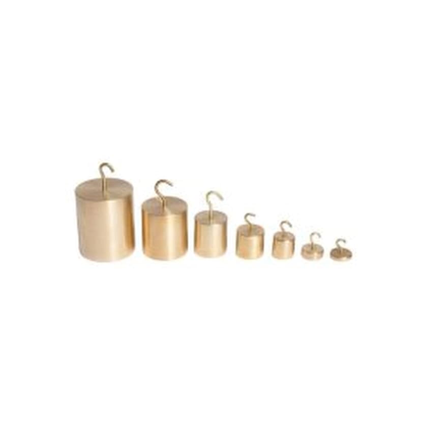 INDIVIDUAL HOOKED BRASS MASS, 1000G